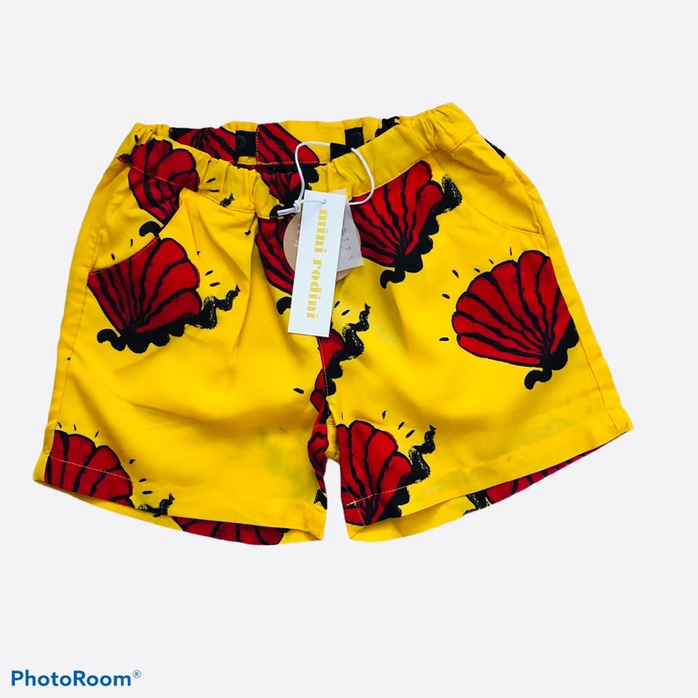 NWT Mini Rodini shell shorts